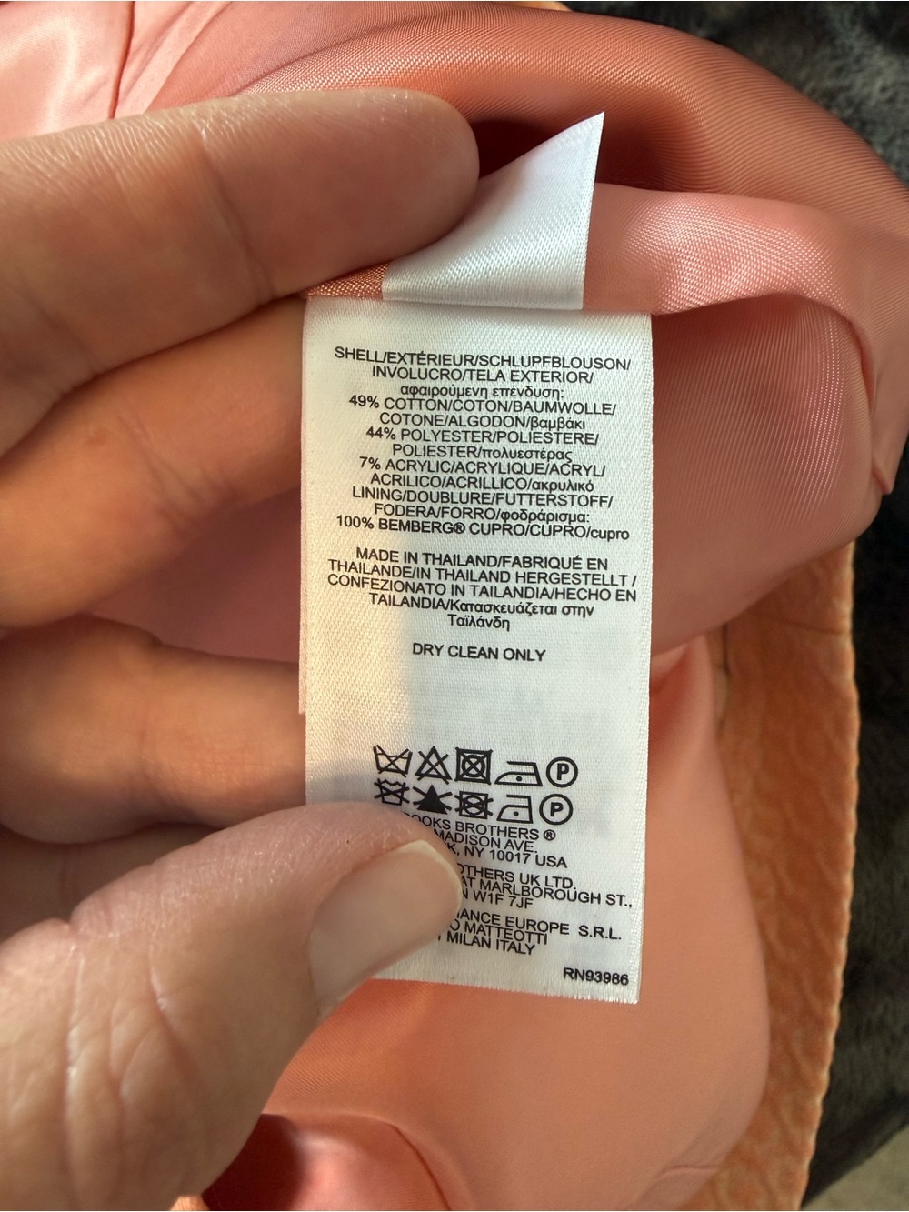 Brooks Brothers Coastal Peach Sleeveless Sheath Dress - Picture 4 of 9